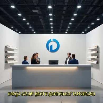 harga desain booth bondowoso terpercaya